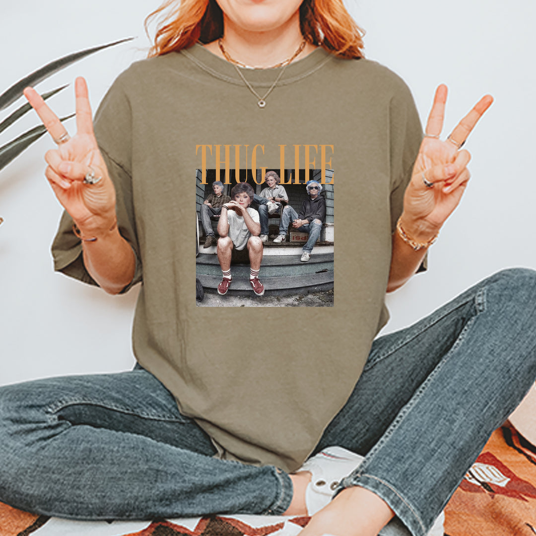 Golden Girls Thug Life Street Vintage Soft Unisex T-shirt 