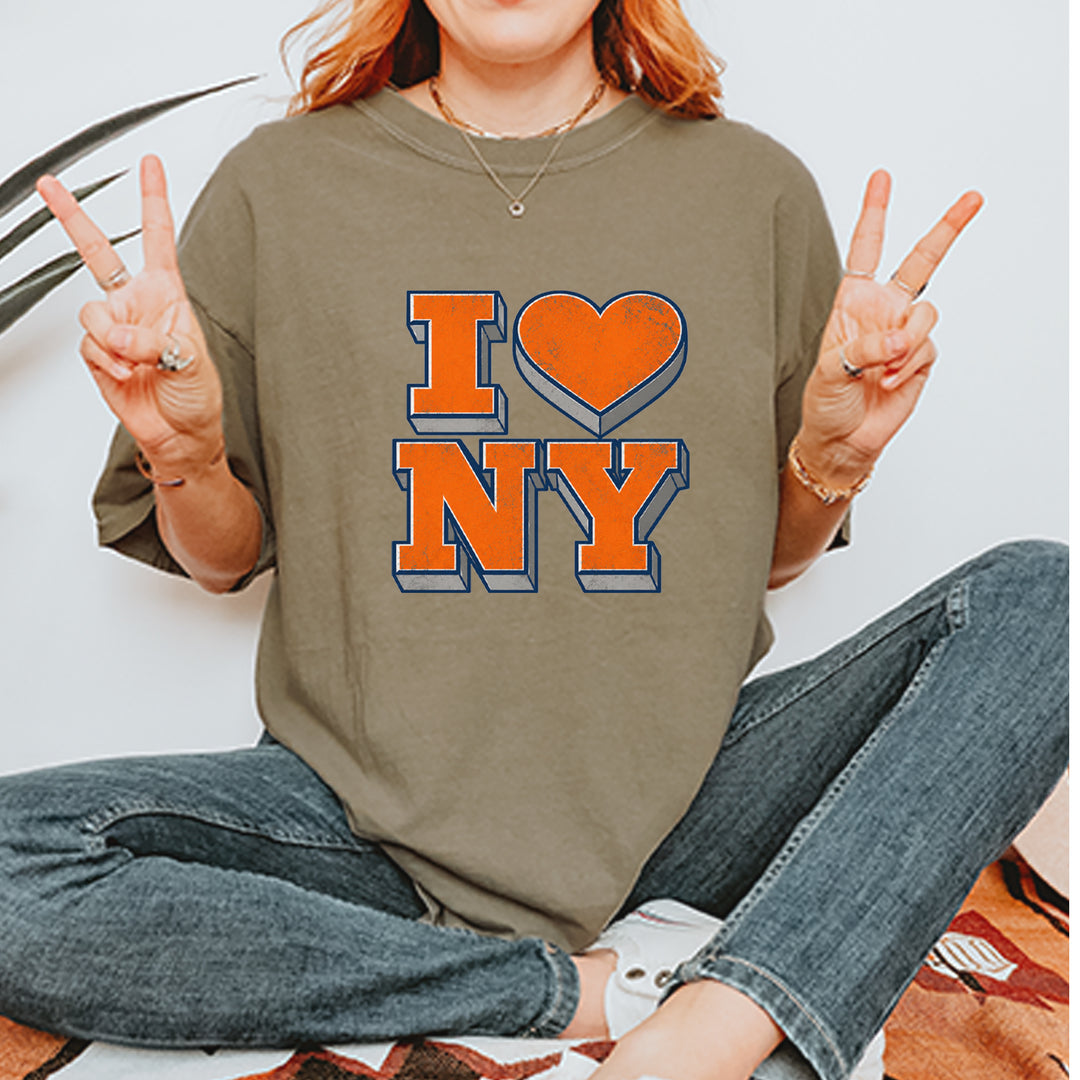 New York City Pride Heart Vintage Soft Unisex T-shirt 