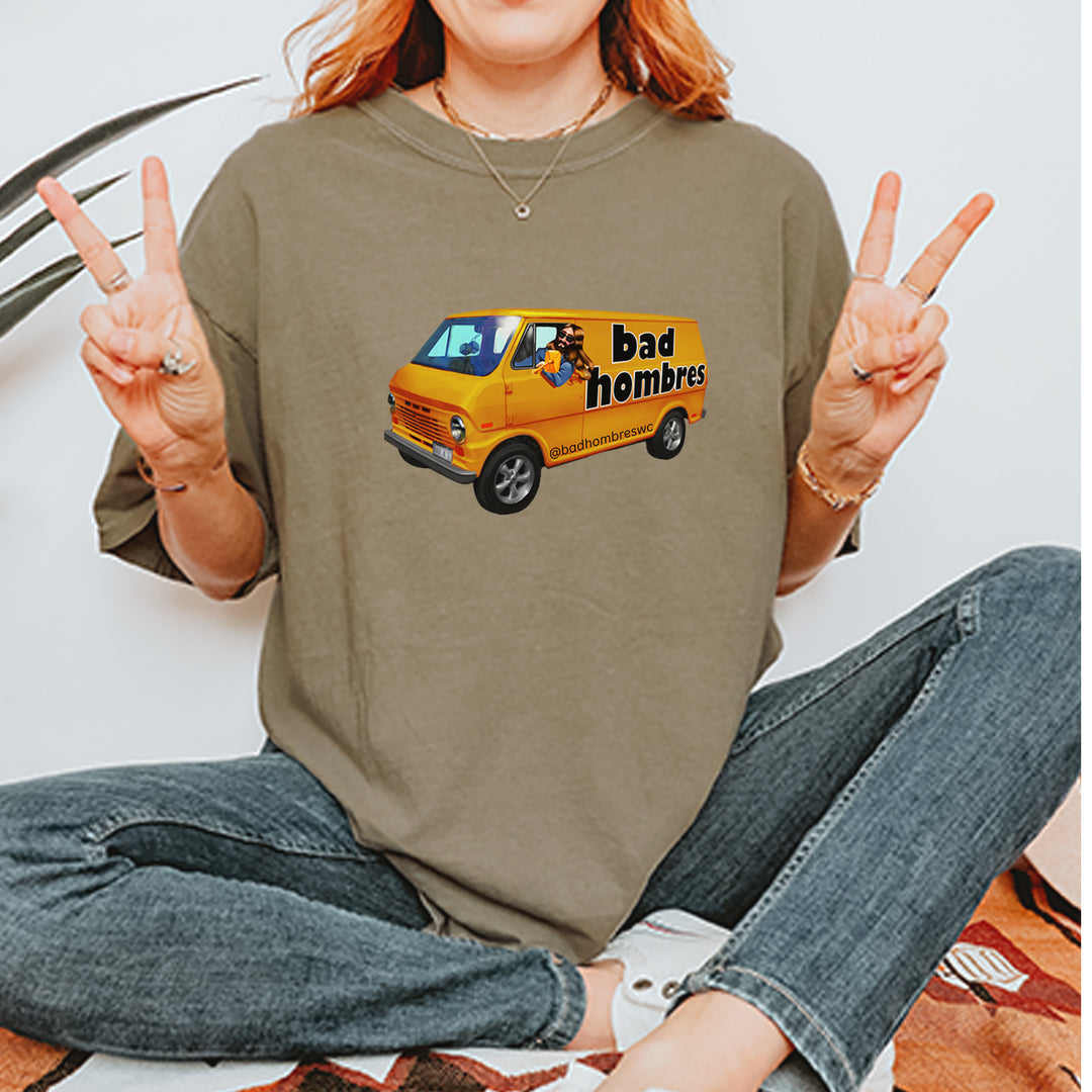 Bad Hombres Van West Chester Band Vintage Soft Unisex T-shirt 