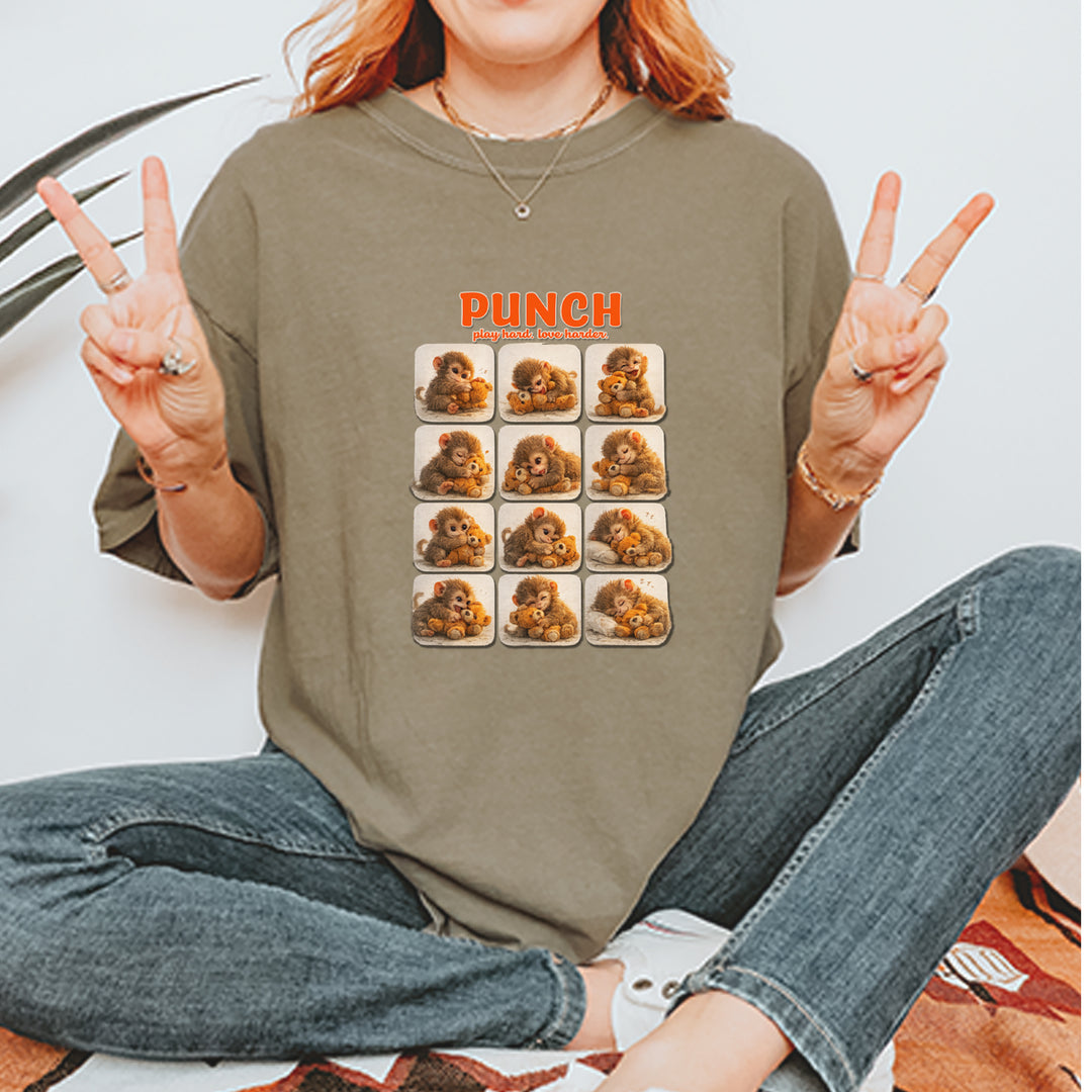 Punch Play Hard Love Harder Vintage Soft Unisex T-shirt 