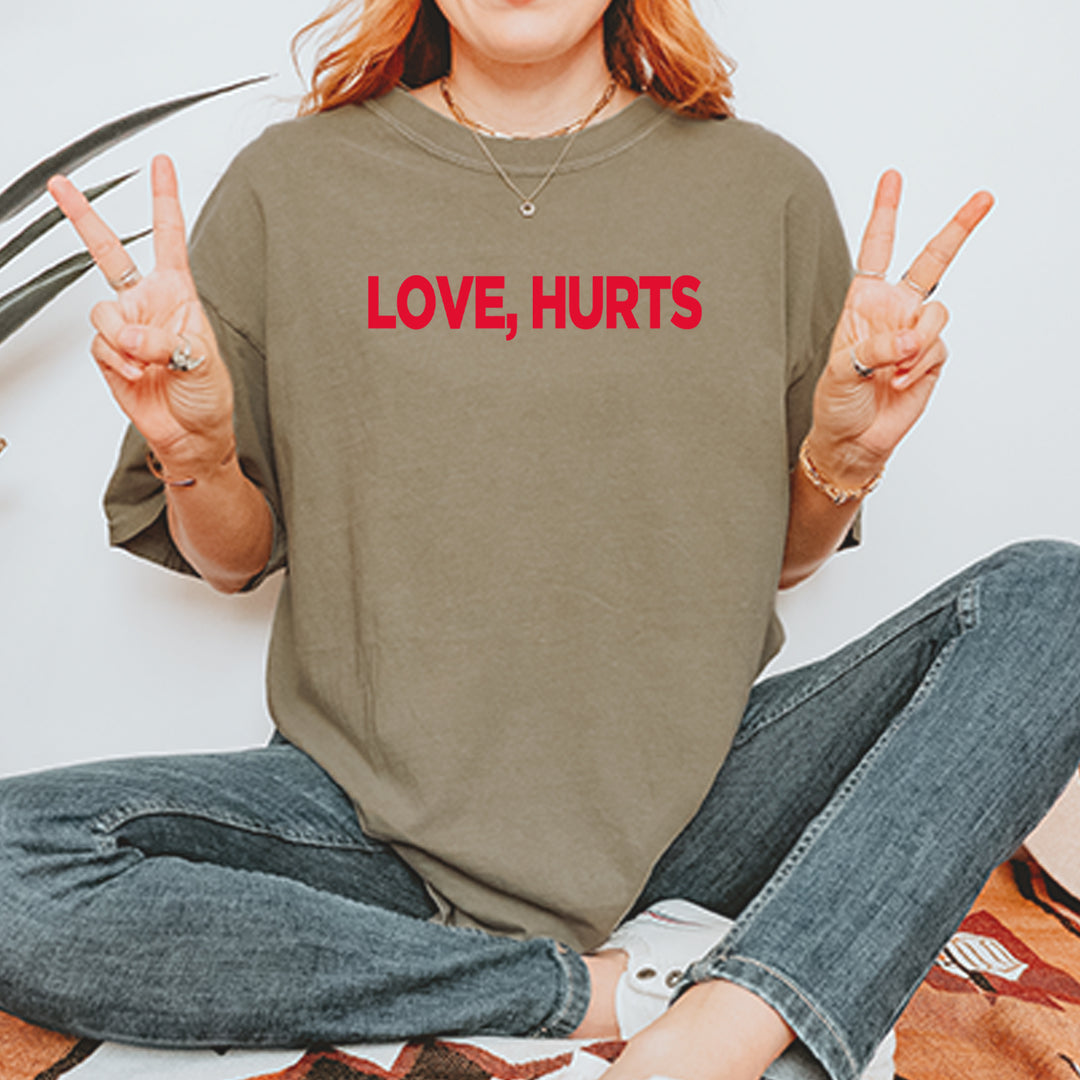 Love Hurts Vintage Soft Unisex T-shirt 