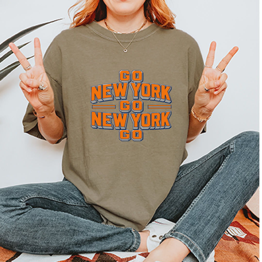 Go New York Go Basketball Vintage Soft Unisex T-shirt 