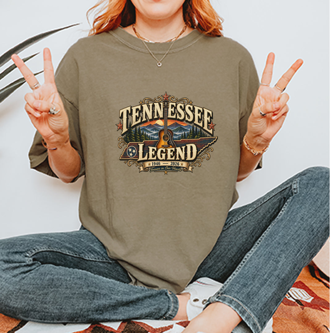 Tennessee Legend Country Music Dolly Vintage Soft Unisex T-shirt 
