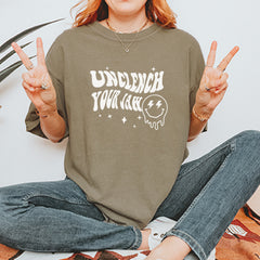 Unclench Your Jaw Festival Rave EDM Vintage Soft Unisex T-shirt