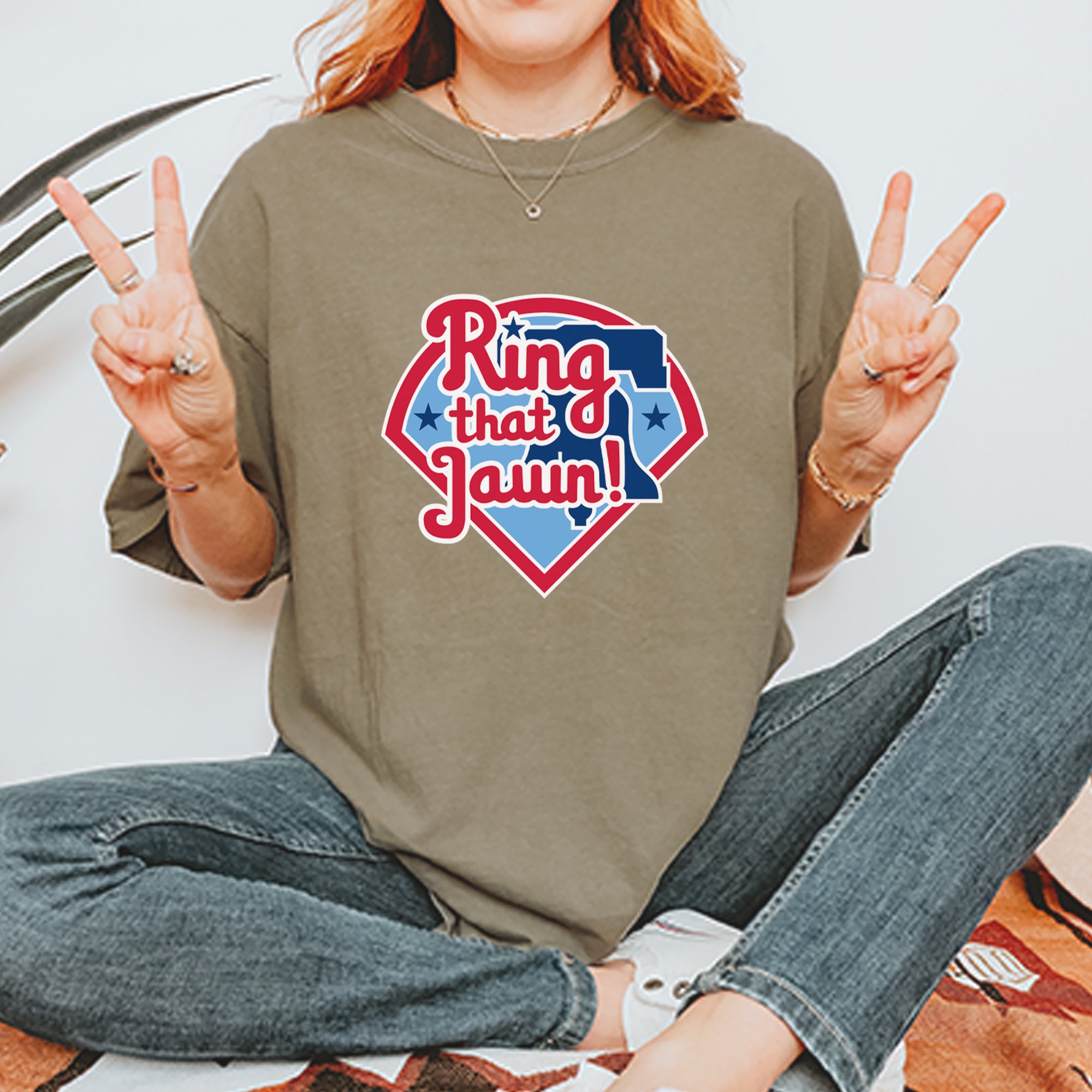 Ring That Jawn Philly Baseball Vintage Soft Unisex T-shirt 