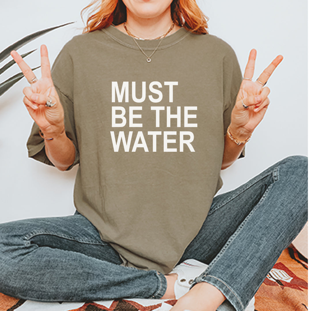Must Be The Water Funny Racing Meme Vintage Soft Unisex T-shirt 