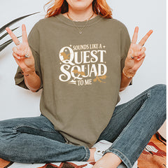 Sounds Like A Quest Squad To Me Empyrean Vintage Soft Unisex T-shirt 