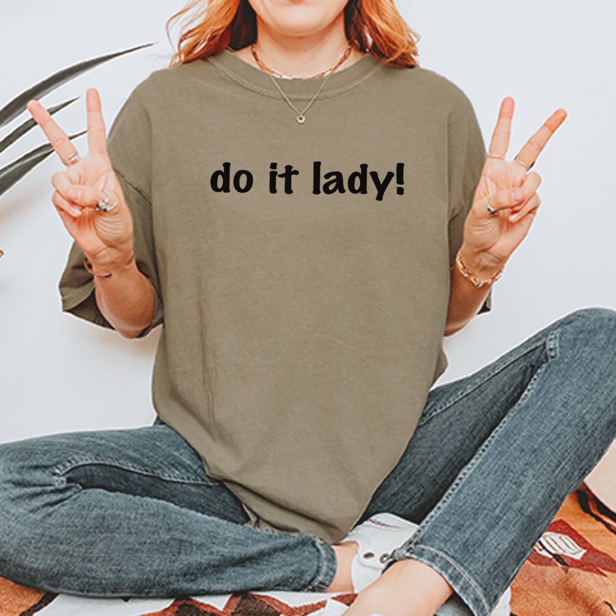 Do It Lady Viral Meme Vintage Soft Unisex T-shirt 
