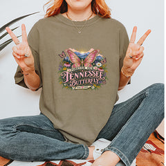 Forever Our Tennessee Butterfly Dolly Vintage Soft Unisex T-shirt 