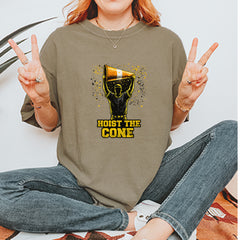 Hoist The Cone Pittsburgh Pride Vintage Soft Unisex T-shirt 
