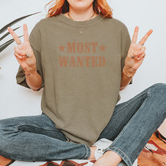 Most Wanted Cowboy Vintage Soft Unisex T-shirt 