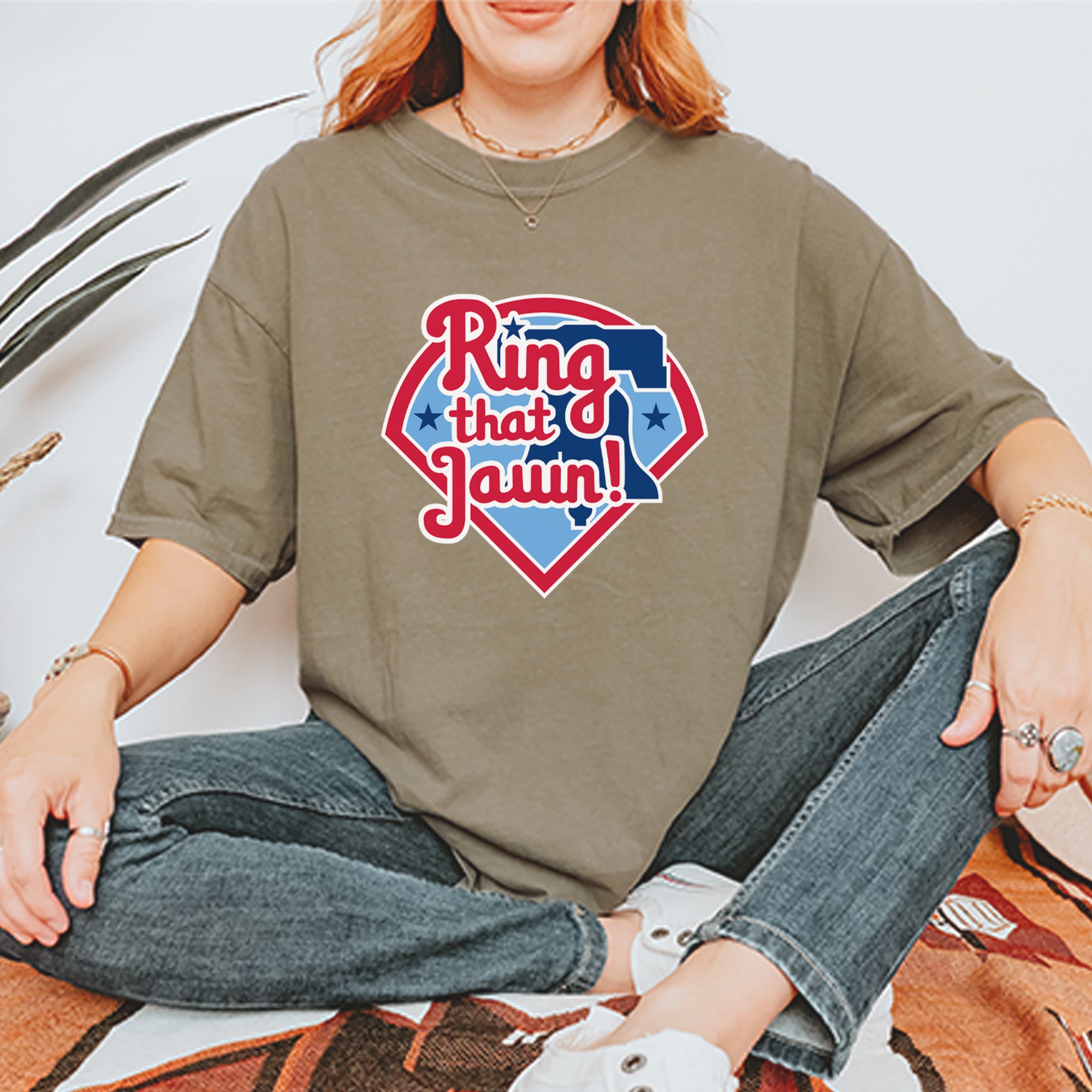 Ring That Jawn Philly Baseball Vintage Soft Unisex T-shirt 