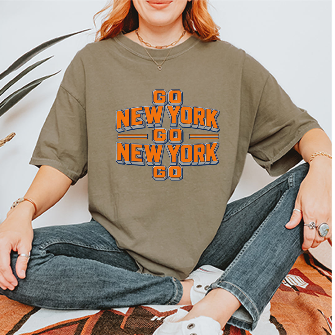 Go New York Go Basketball Vintage Soft Unisex T-shirt 