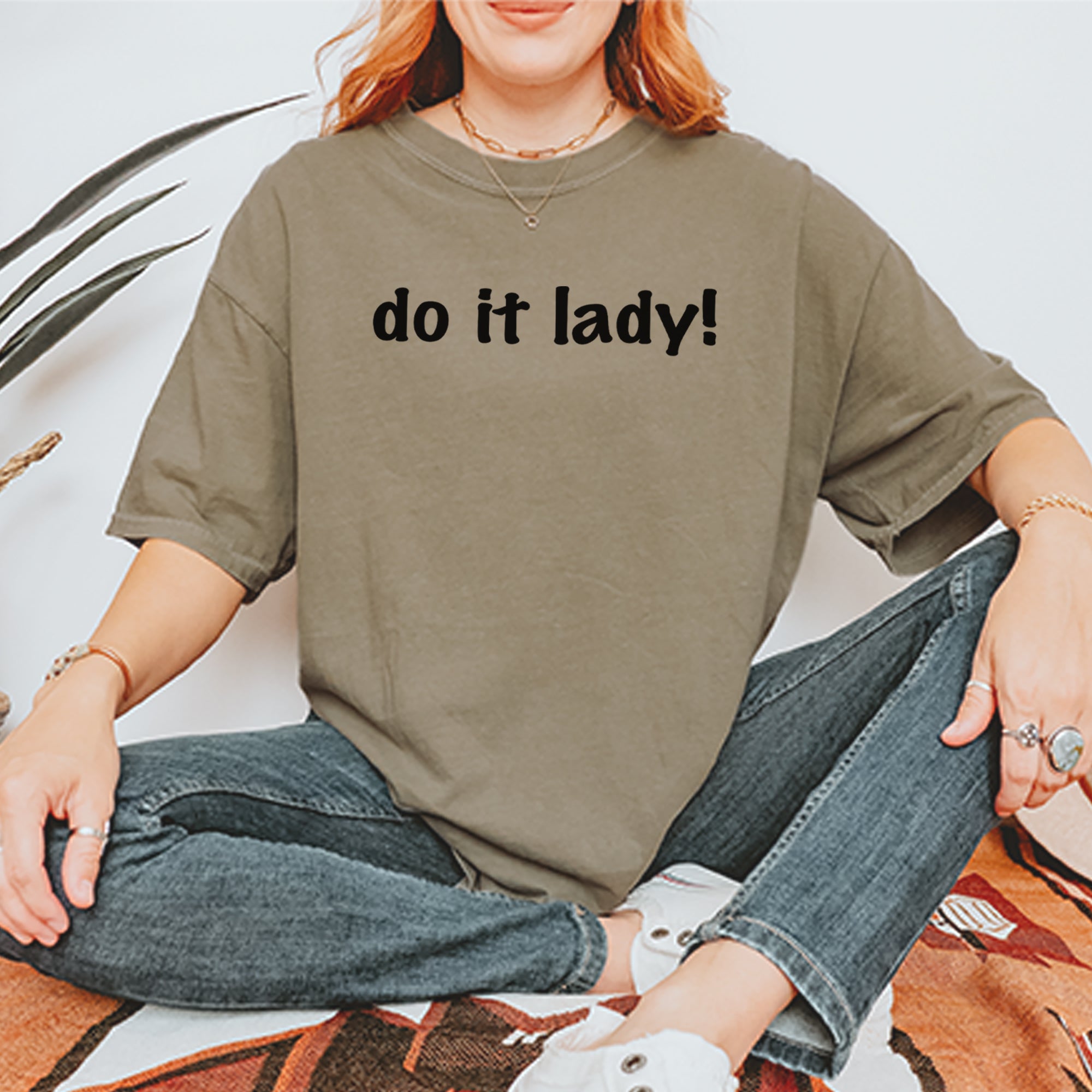 Do It Lady Viral Meme Vintage Soft Unisex T-shirt 