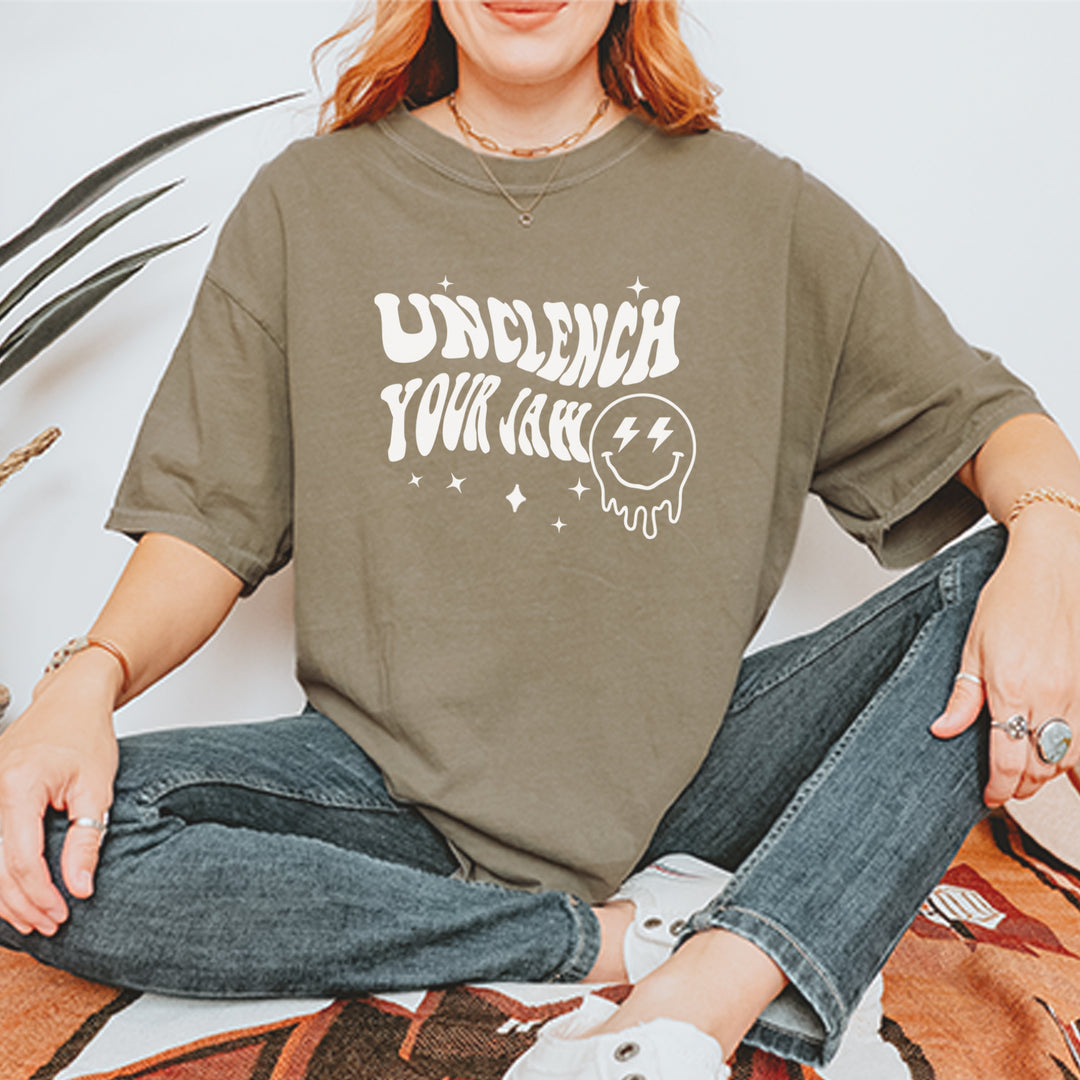Unclench Your Jaw Festival Rave EDM Vintage Soft Unisex T-shirt
