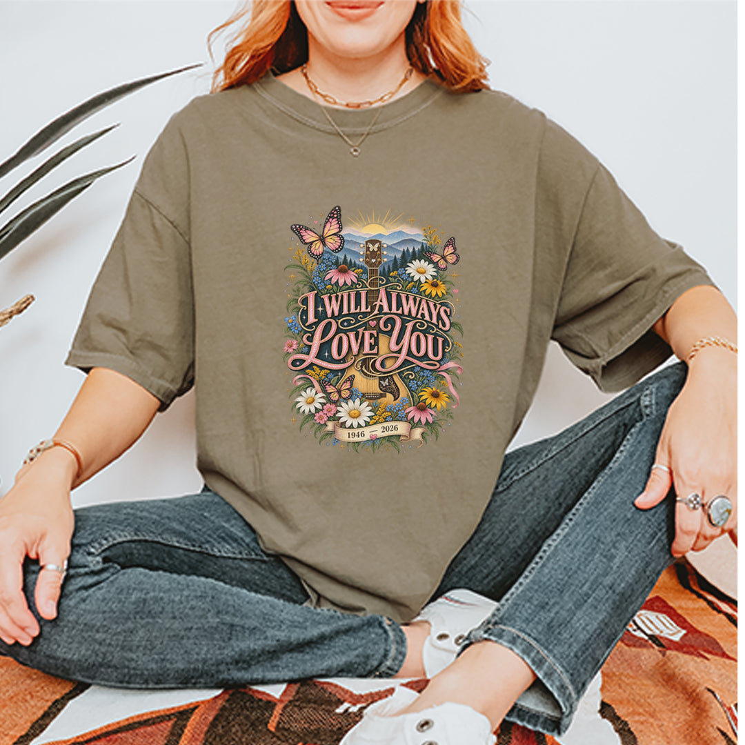 I Will Always Love You Dolly Vintage Soft Unisex T-shirt 