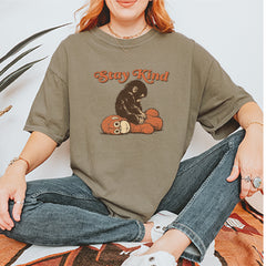 Punch Stay Kind Macaque Vintage Soft Unisex T-shirt 
