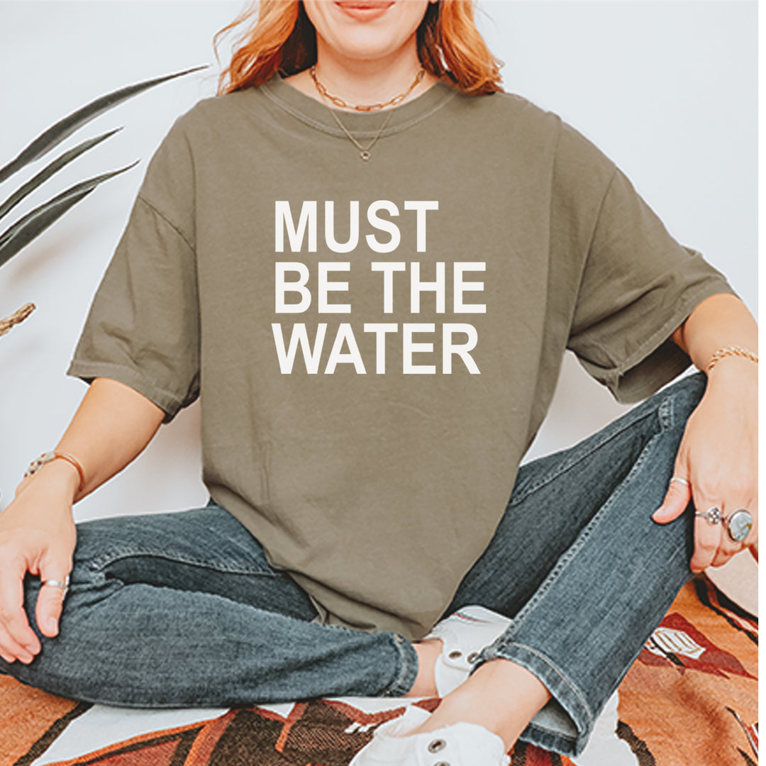 Must Be The Water Funny Racing Meme Vintage Soft Unisex T-shirt 