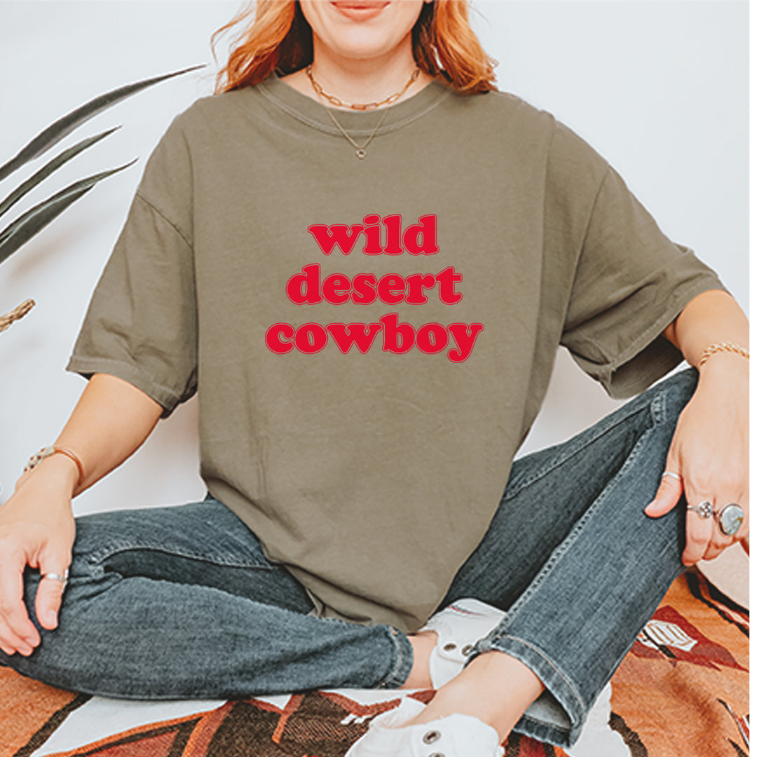 Wild Desert Cowboy Country Vintage Soft Unisex T-shirt 