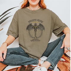 Fourth Wing Dragon Rider Vintage Basgiath War College Vintage Soft Unisex T-shirt 