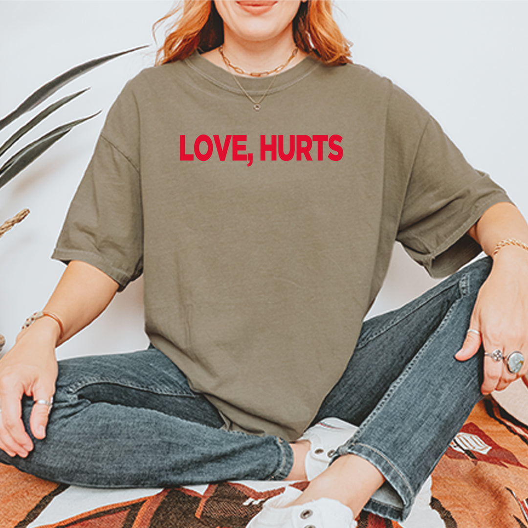 Love Hurts Vintage Soft Unisex T-shirt 