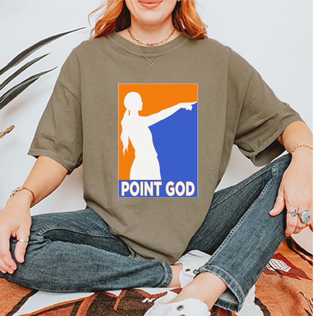 Point God Cunningham Basketball Pointing Meme  Vintage Soft Unisex T-shirt 