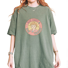 Eat Dirt And Die, Trash Golden Girls Vintage Soft Unisex T-shirt Moss