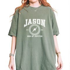 Jason Son of Jupiter Storm Bringer Vintage Soft Unisex T-shirt Moss