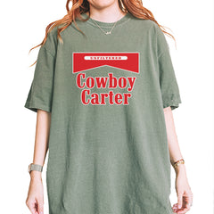 Cowboy Karter Country Act Two Vintage Soft Unisex T-shirt Moss