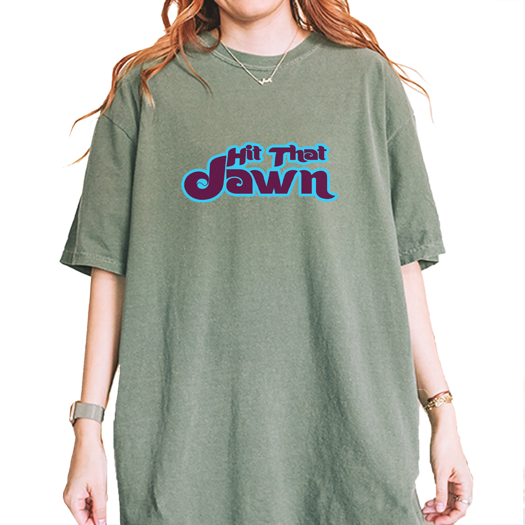 Hit That Jawn Philly Baseball Vintage Soft Unisex T-shirt Moss