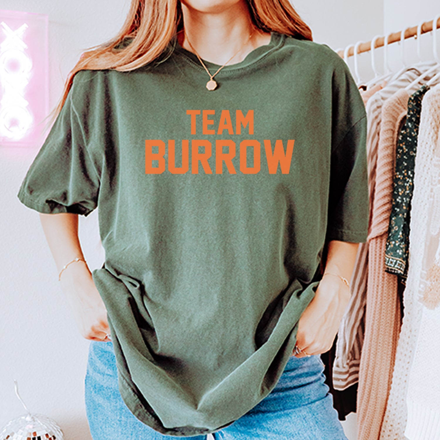 Team Burrow Cincinnati Vintage Soft Unisex T-shirt 