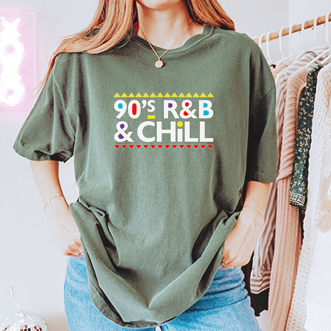 90s R&B and Chill Retro Throwback Vintage Soft Unisex T-shirt 