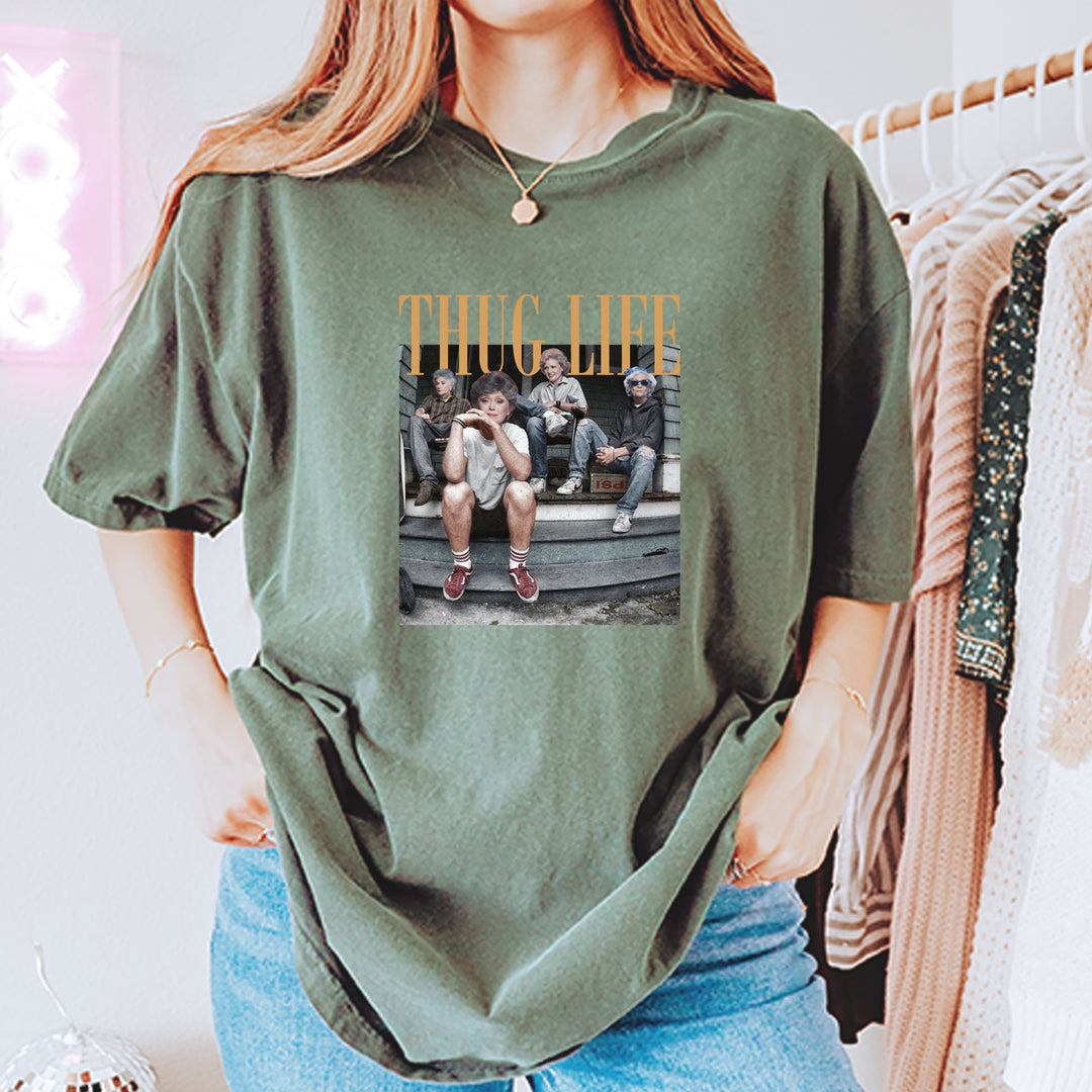 Golden Girls Thug Life Street Vintage Soft Unisex T-shirt 