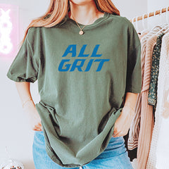 All Grit Detroit Football Vintage Soft Unisex T-shirt 