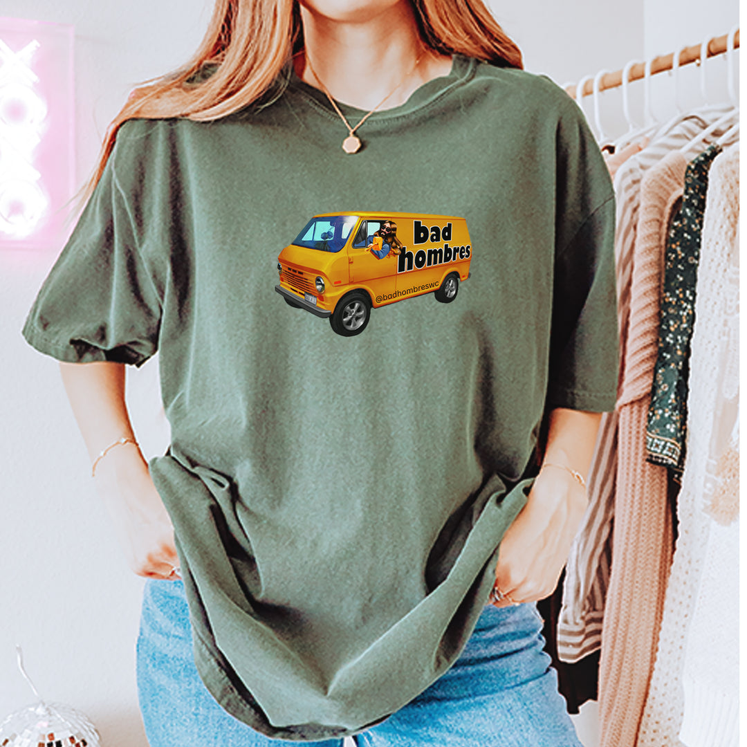 Bad Hombres Van West Chester Band Vintage Soft Unisex T-shirt 