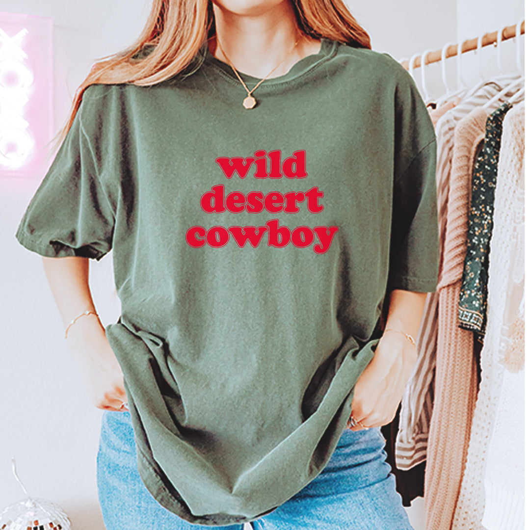 Wild Desert Cowboy Country Vintage Soft Unisex T-shirt 