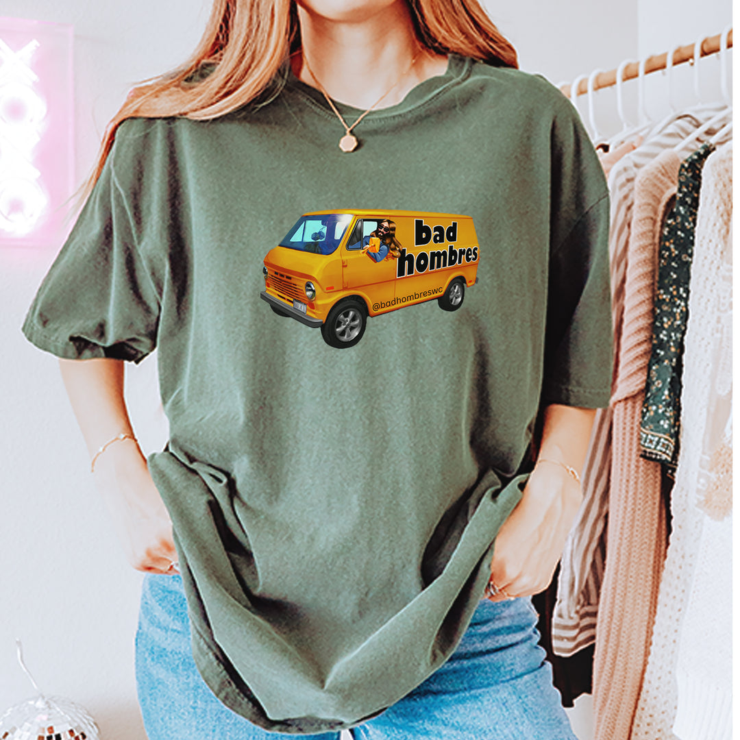 Bad Hombres Van West Chester Band Vintage Soft Unisex T-shirt 