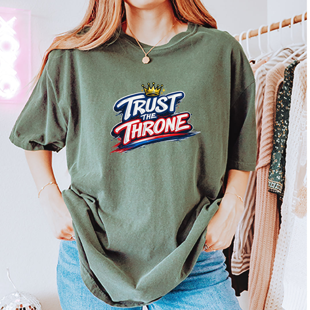Trust The Throne Crown Philly Hoops Vintage Soft Unisex T-shirt 