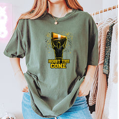 Hoist The Cone Pittsburgh Pride Vintage Soft Unisex T-shirt 
