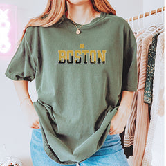 Boston City Pride Irish Vintage Soft Unisex T-shirt 