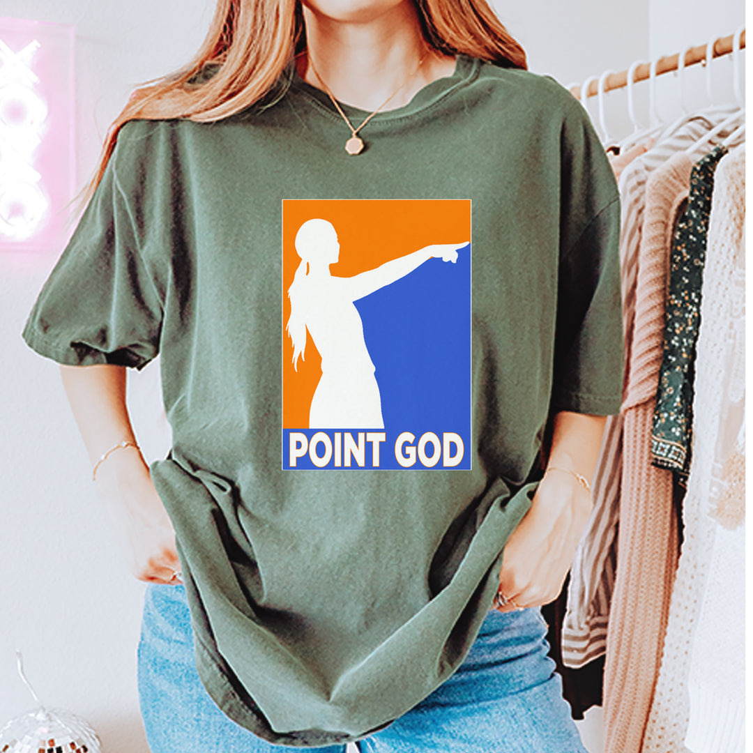Point God Cunningham Basketball Pointing Meme  Vintage Soft Unisex T-shirt 