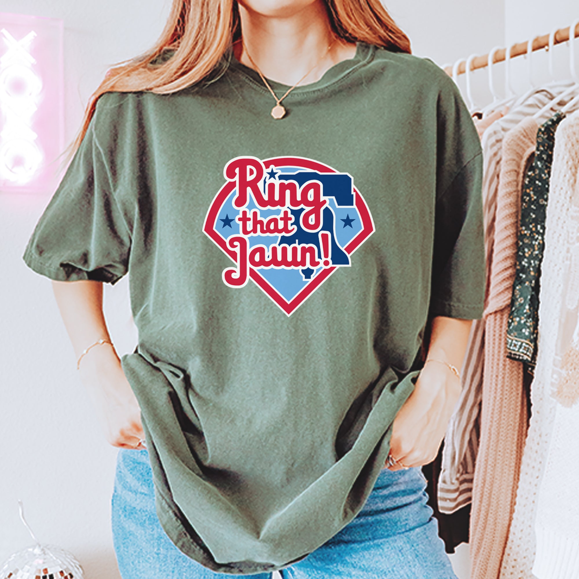 Ring That Jawn Philly Baseball Vintage Soft Unisex T-shirt 