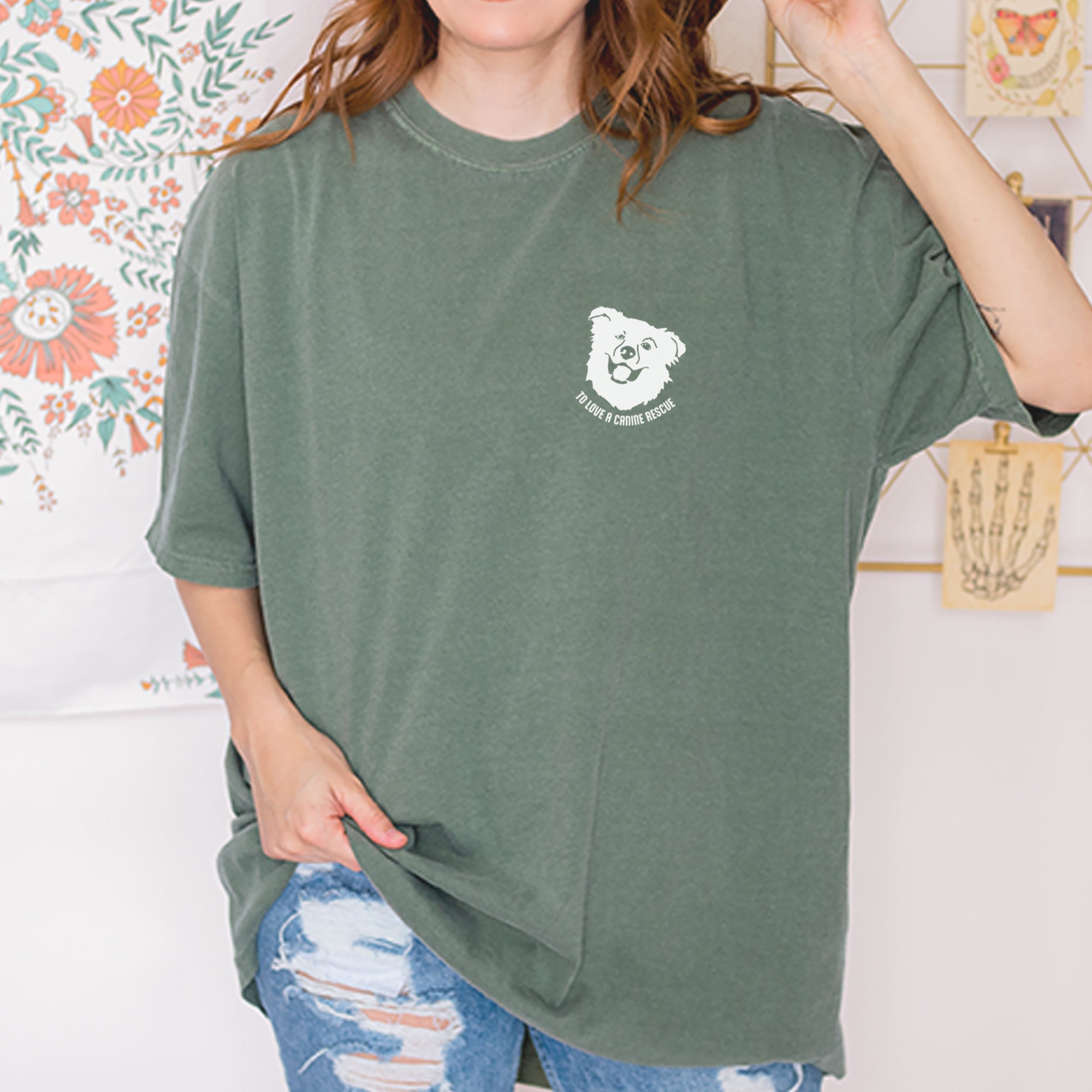 TLC Chelsea's Barking Back Vintage Soft Unisex T-shirt 