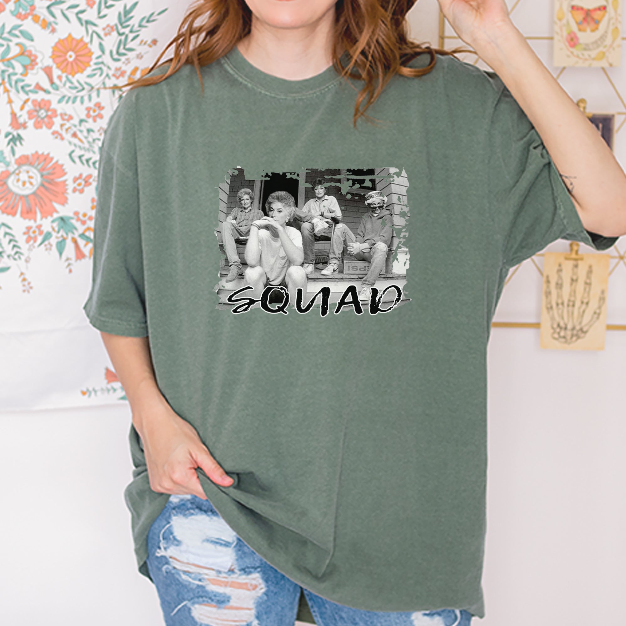 Squad Golden Girls Vintage Soft Unisex T-shirt 