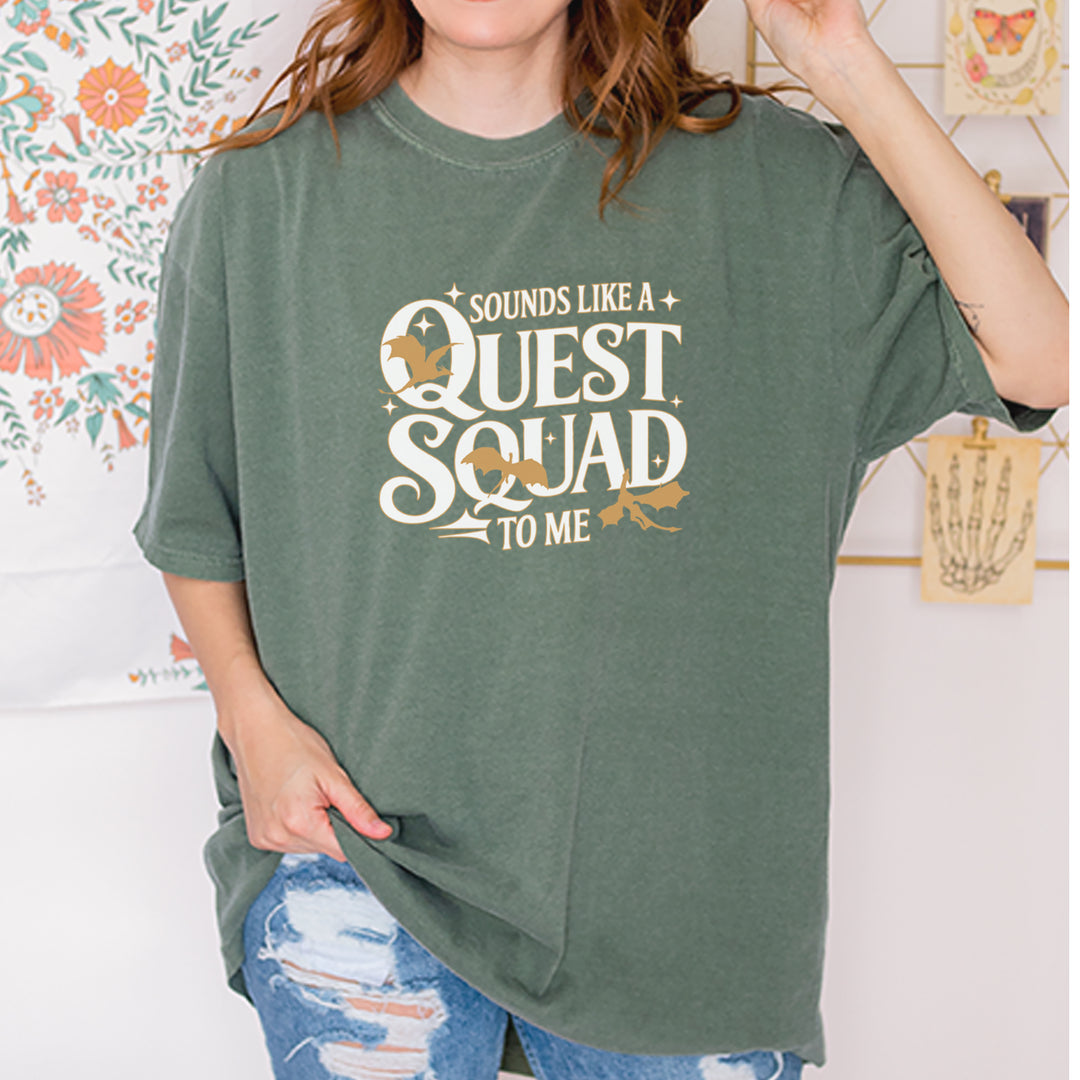 Sounds Like A Quest Squad To Me Empyrean Vintage Soft Unisex T-shirt 