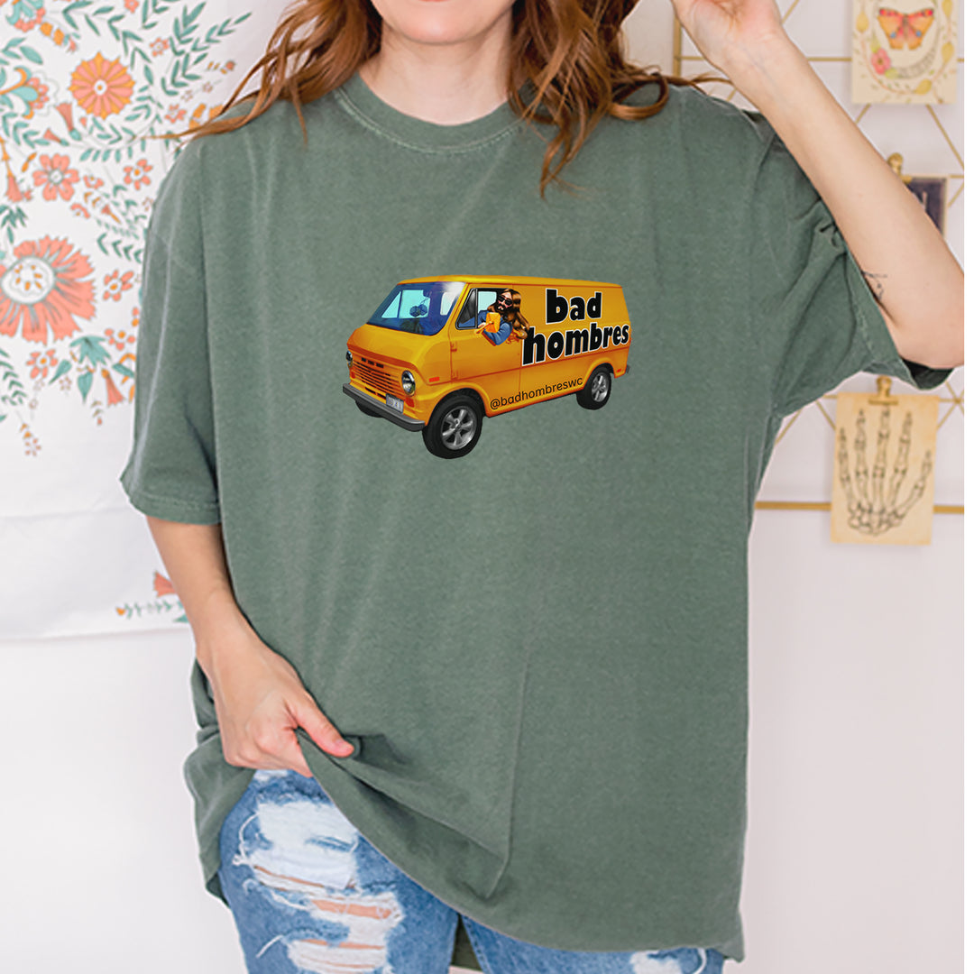 Bad Hombres Van West Chester Band Vintage Soft Unisex T-shirt 