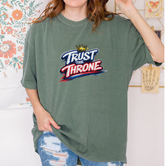 Trust The Throne Crown Philly Hoops Vintage Soft Unisex T-shirt 
