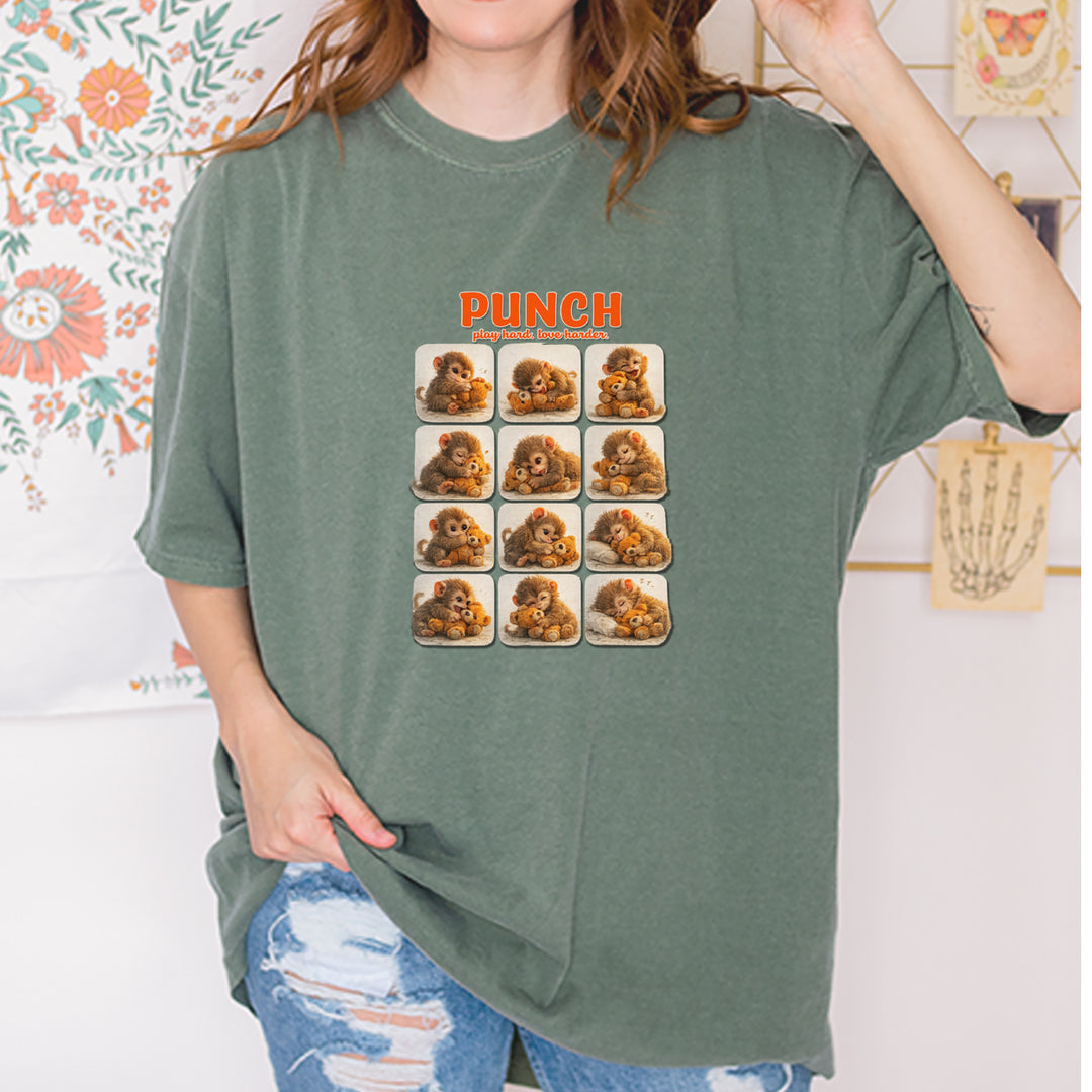 Punch Play Hard Love Harder Vintage Soft Unisex T-shirt 