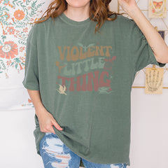 Violent Little Thing Dragon Vintage Soft Unisex T-shirt 