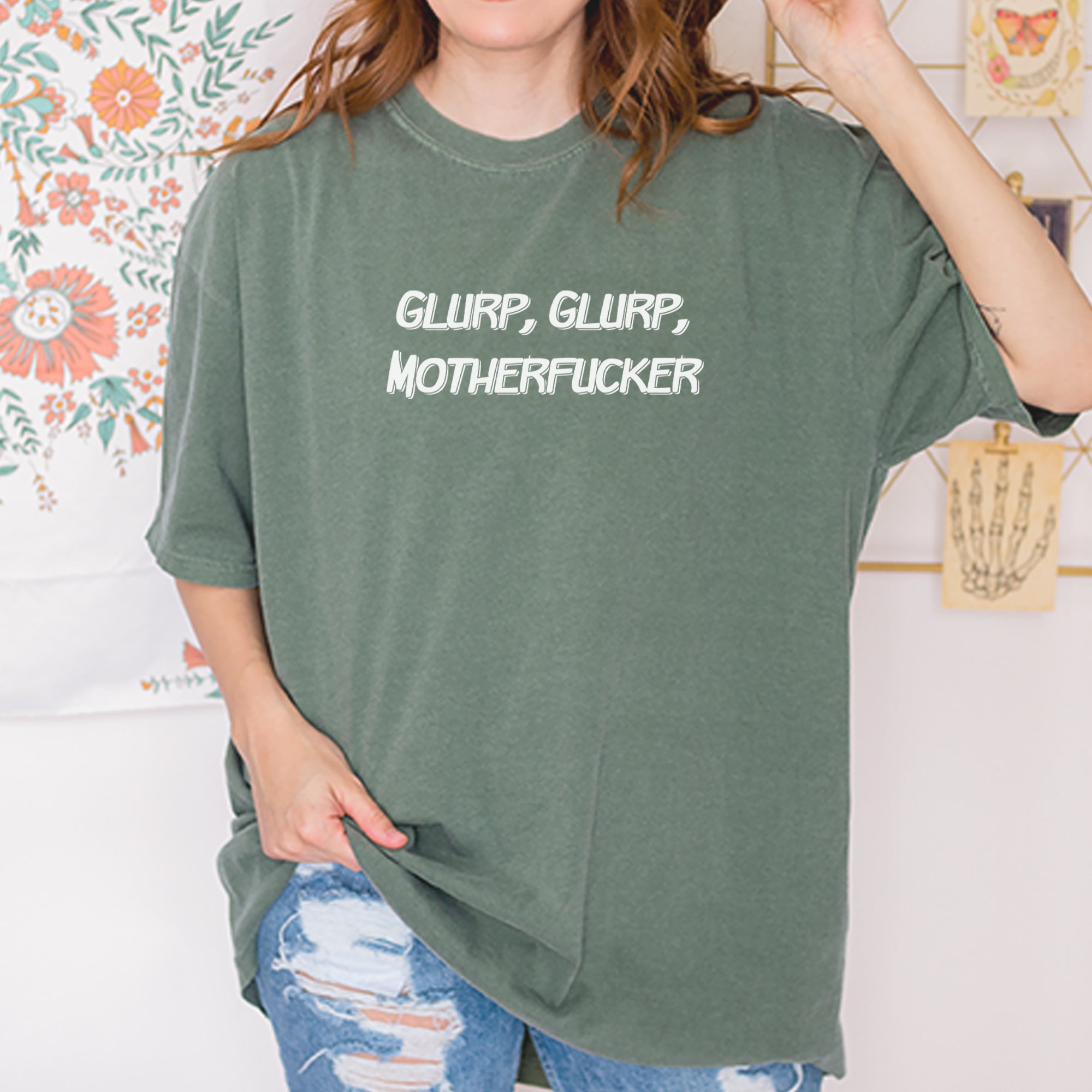 Glurp Glurp M-therf-cker Carl Vintage Soft Unisex T-shirt 